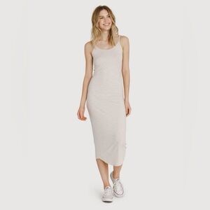 Kit and Ace Modal Maxi Dress Oatmeal Sleeveless Size 4